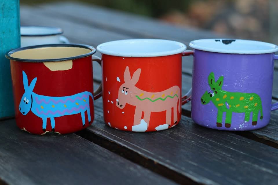 Donkey mugs